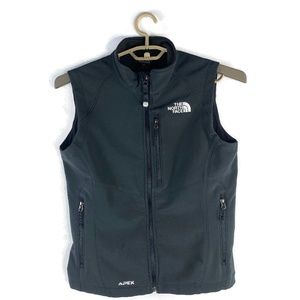 The North Face Apex Womens Vest Black Zip Up Mock